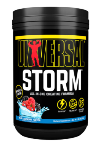 Предтренировочный комплекс Universal Nutrition STORM 752 г  Голубая малина 