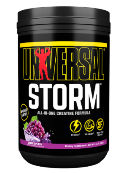 Предтренировочный комплекс Universal Nutrition STORM 752 г Виноградный всплеск