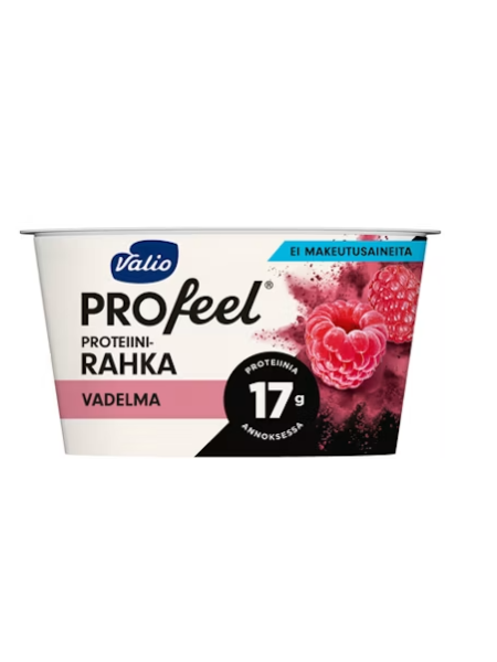 Протеиновый творог Valio PROfeel proteiinirahka 175 г малина без лактозы