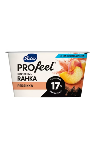 Протеиновый творог с персиком Valio PROfeel 175г