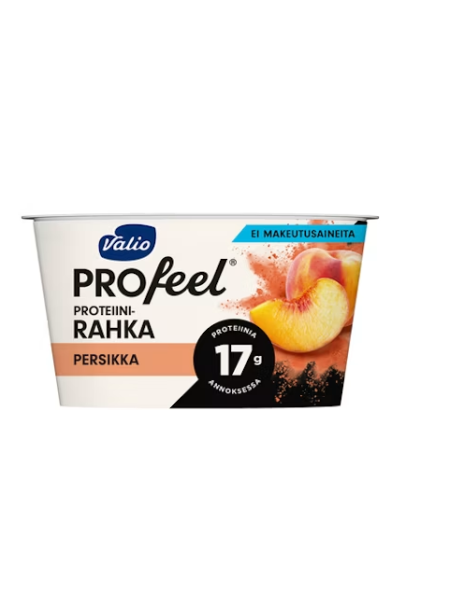 Протеиновый творог с персиком Valio PROfeel 175г