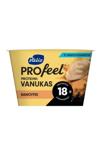 Протеиновый пудинг Valio PROfeel proteiinivanukas 185 г банан карамель