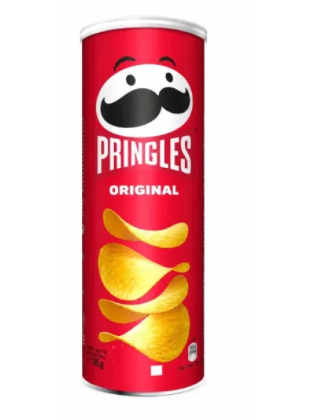 Чипсы картофельные Pringles Original 165 г в тубе