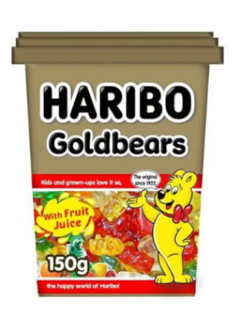 Жевательные конфеты Haribo Goldbears 150 г