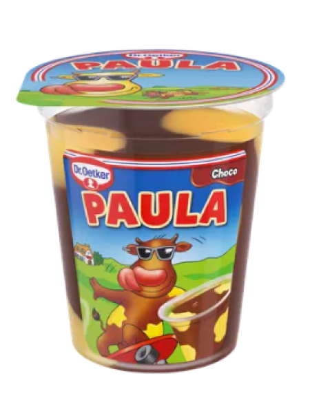Шоколадный пудинг Dr. Oetker PAULA с ванильными кусочками 125 г