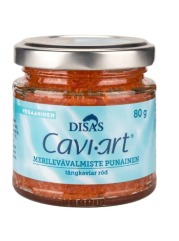 Икра из морских водорослей Disas Cavi-Art merilevävalmiste punainen 80г