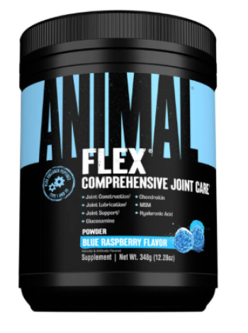 Пищевая добавка для  укрепляения суставов и связок ANIMAL FLEX POWDER Blue Raspberry 348 г голубая малина