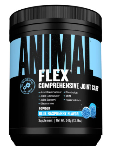 Пищевая добавка для  укрепляения суставов и связок ANIMAL FLEX POWDER Blue Raspberry 348 г голубая малина