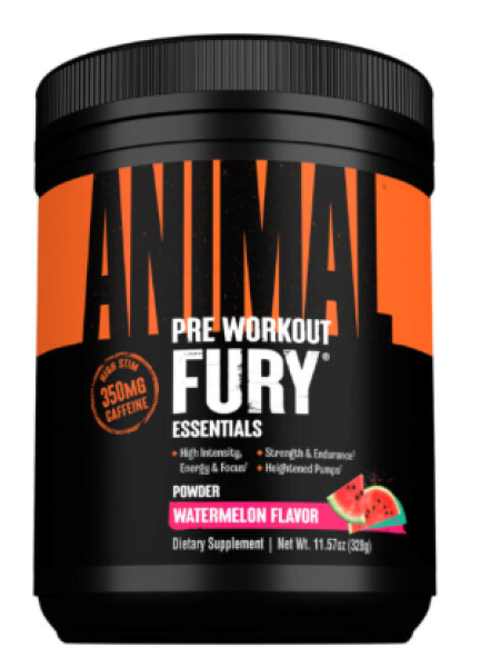 Предтренировочный комплекс ANIMAL Fury 328 г Watermelon вкус арбуз