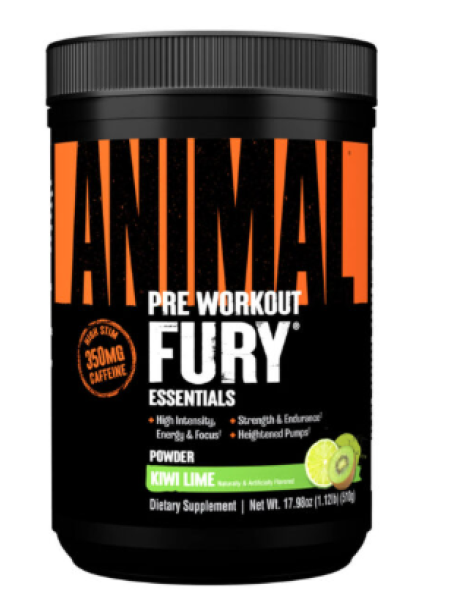 Предтренировочный комплекс ANIMAL Fury Kiwi Lime 510 г киви лайм