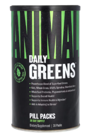 Пищевая добавка для иммунитета и пищеварения ANIMAL GREENS 30 пакетиков