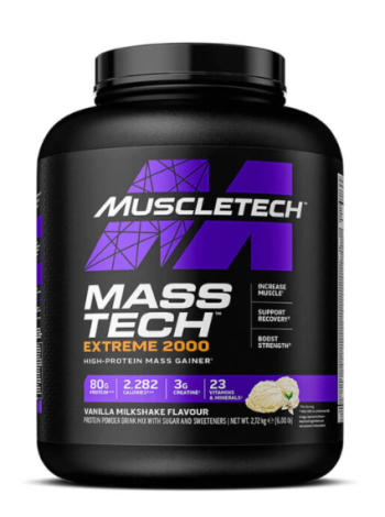 Ванильно- молочный коктейль MuscleTech MASS TECH EXTREME 2000 2,72 кг