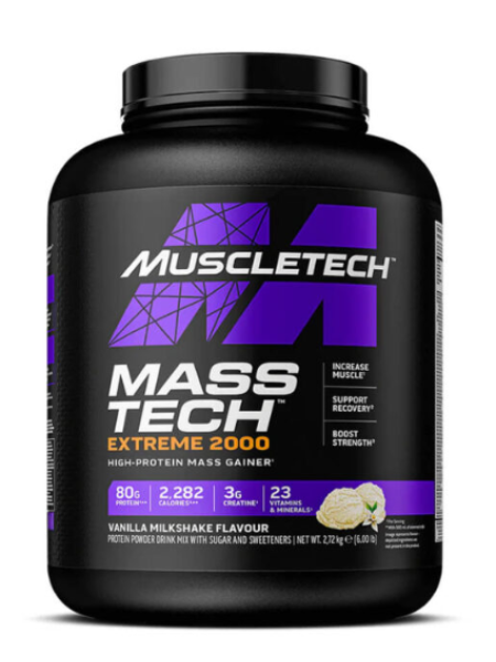 Ванильно- молочный коктейль MuscleTech MASS TECH EXTREME 2000 2,72 кг