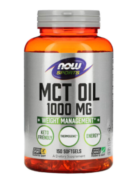 Биологически активная добавка MCT NOW SPORTS 1000 мг 150 капсул