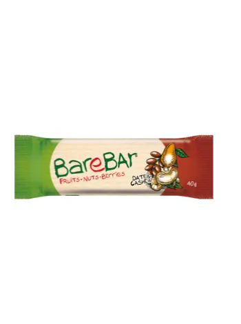 Батончик с финиками и кешью Leader Barebar taatelipatukka taateli-cashewpähkinä 40 г