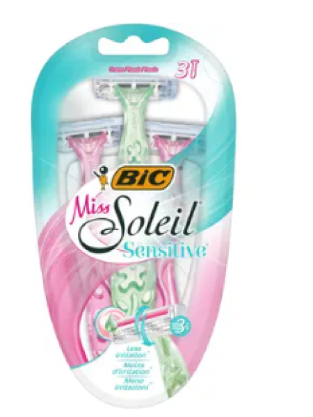 Женские станки BIC Miss Soleil Sensitive 3 шт