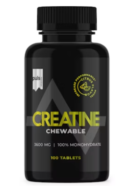 Жевательные таблетки Puls Chewable Creatine Citrus 100 таб