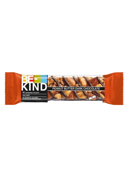Батончик из арахисового масла и темного шоколада BE-KIND pähkinäpatukka 40g peanutbutter & dark chocolate 50 г