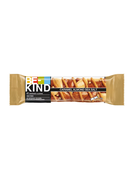 Батончик BE-KIND Caramel Almond&Sea Salt 40 г карамель, миндаль и морская соль