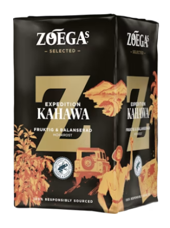 Молотый кофе с нотками ягод и мандарина Zoégas Expedition Kahawa 450 г