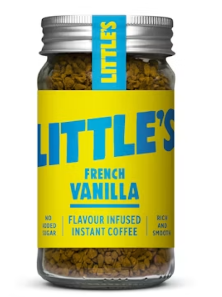 Растворимый кофе со вкусом французской ванили Little's French Vanilla Instant Coffee 50 г