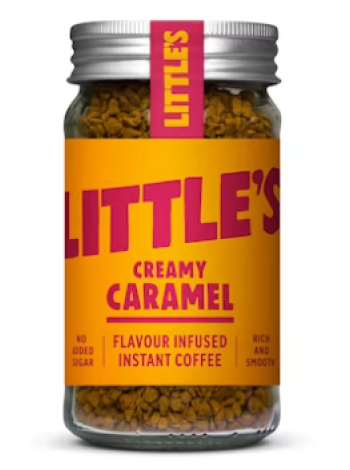 Растворимый кофе со вкусом сливочной карамели Little’s Creamy Caramel Instant Coffee 50 г