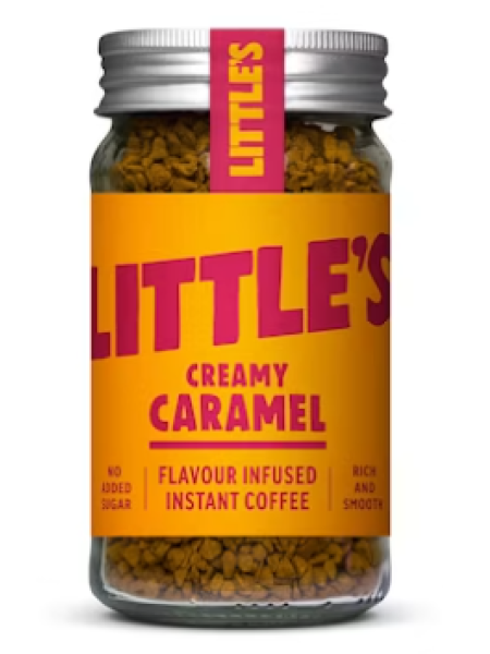 Растворимый кофе со вкусом сливочной карамели Little’s Creamy Caramel Instant Coffee 50 г