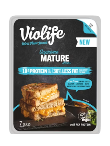 Сыр в нарезке Violife Supreme Mature viipale 140г для веганов