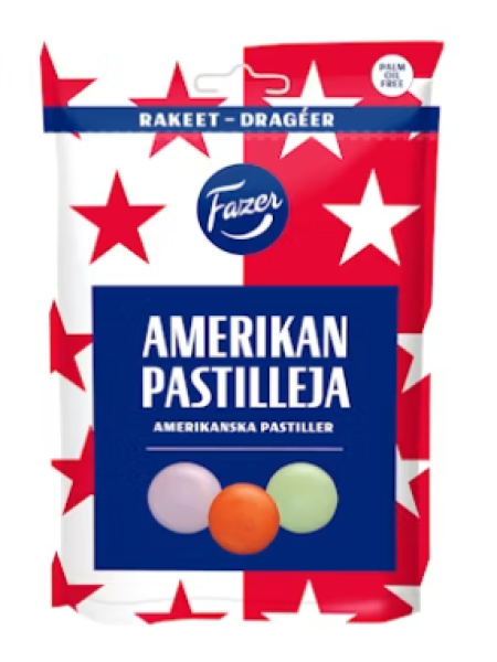 Американские пастилки Fazer Amerikan pastilleja 175 г