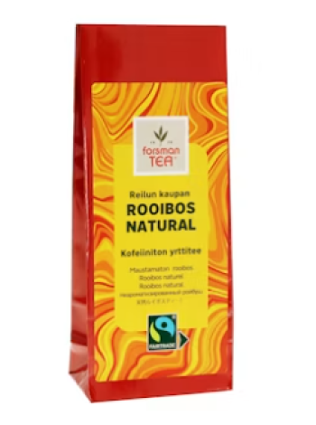 Натуральный красный кустовой чай ройбуш Forsman rooibos naturel punapensastee 60 г