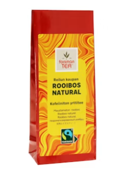 Натуральный красный кустовой чай ройбуш Forsman rooibos naturel punapensastee 60 г   