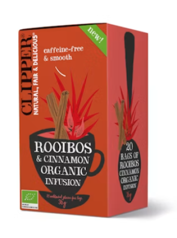Органический настой ройбуша с корицей Clipper Rooibos-kanelihauduke 20 шт