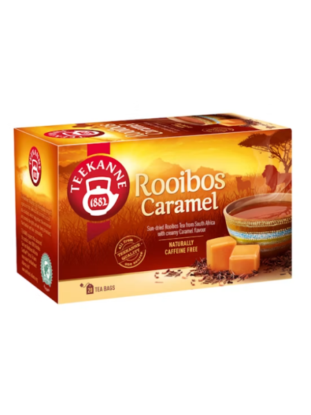Травяной чай Teekanne Rooibos-Caramel 20x1,75 г карамель ройбуш