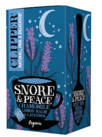 Органический травяной настой Clipper Snore & Peace 30г/ 20шт
