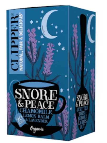 Органический травяной настой Clipper Snore & Peace 30г/ 20шт