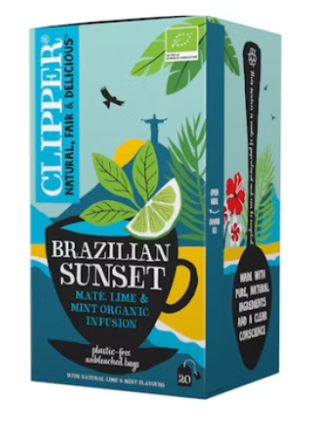 Чай органический Clipper Brazilian sunset hauduke 20 шт Бразильский закат