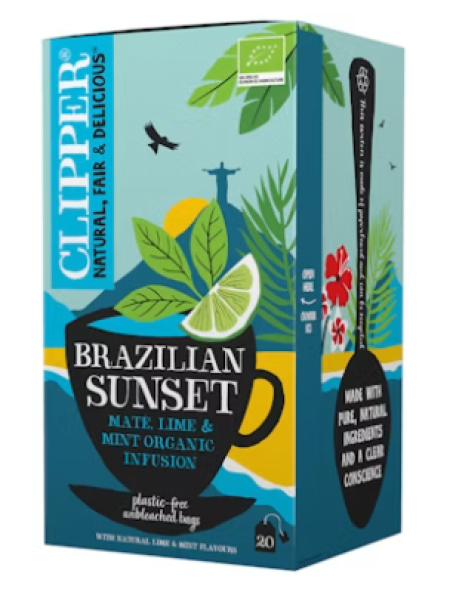 Чай органический Clipper Brazilian sunset hauduke 20 шт Бразильский закат