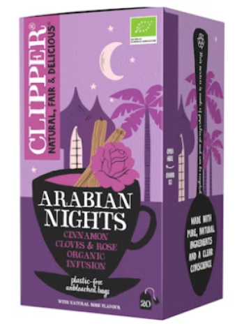 Органичесий чай Clipper Arabian nights hauduke 20 шт «Арабские ночи»