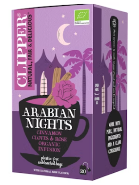 Органичесий чай Clipper Arabian nights hauduke 20 шт «Арабские ночи»