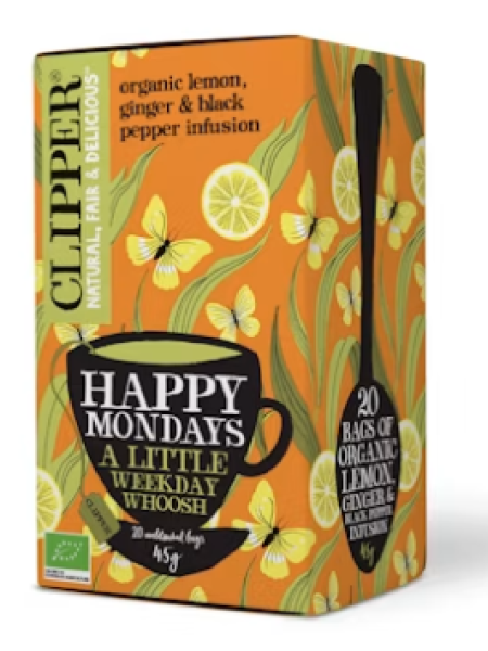 Органический травяной чай Clipper yrttihauduke happy mondays 20 шт