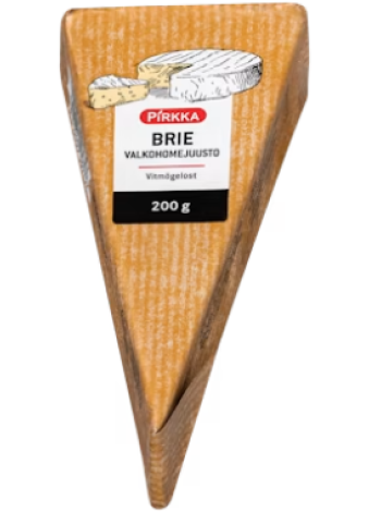 Сыр Бри с белой плесенью Pirkka brie valkohomejuusto 200 г