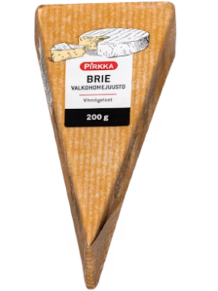 Сыр Бри с белой плесенью Pirkka brie valkohomejuusto 200 г