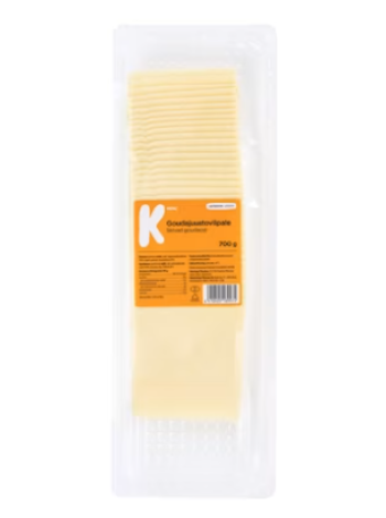 Сыр Гауда в нарезке K-Menu goudajuustoviipale 700 г