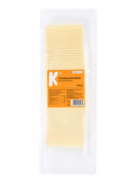 Сыр Гауда в нарезке K-Menu goudajuustoviipale 700 г