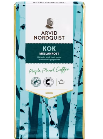 Молотый кофе Arvid Nordquist Classic Kok 500 г