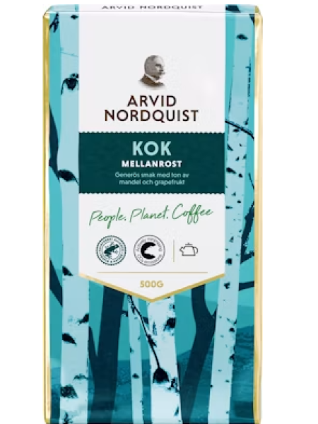 Молотый кофе Arvid Nordquist Classic Kok 500 г