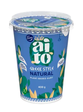 Овсяный йогурт Fazer Aito Greek Style 400 г