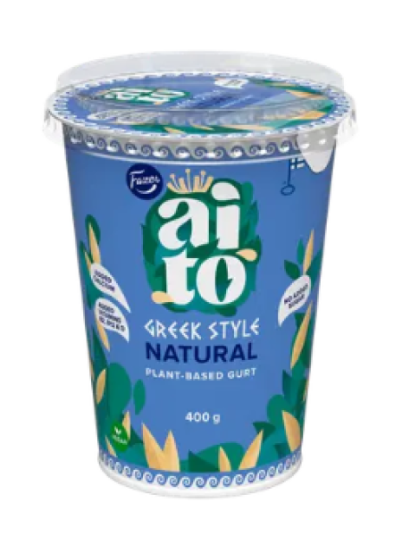 Овсяный йогурт Fazer Aito Greek Style 400 г