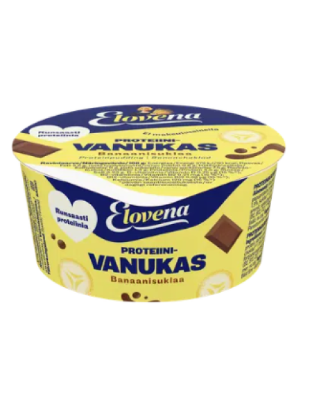 Протеиновый пудинг Elovena banaanisuklaa 150 г банан шоколад