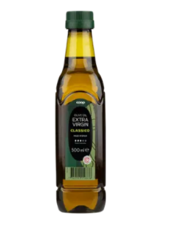 Оливковое масло первого холодного отжима Coop Classico 500 мл